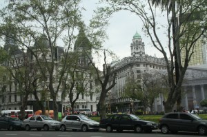 ´An der Plaza de Mayo
