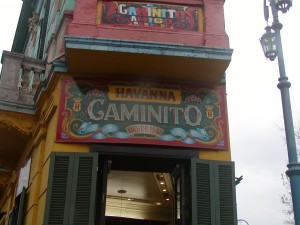 Die bekannte Ecke in La Boca