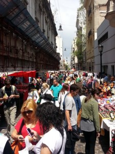 San Telmo am Sonntag