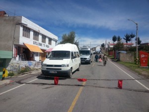Grenze Peru