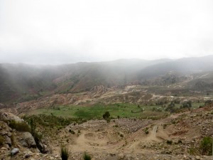 Ausfahrt Cochabamba