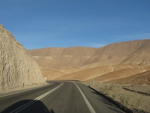 Fahrt nach Arica