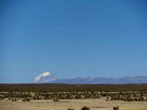 Ruta 12 hinter Oruro