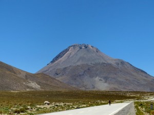 Ruta 12 hinter Oruro