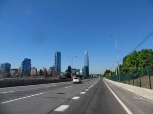 Richtung Santiago