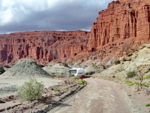 Barrancas Coloradas – die rote Barriere