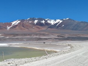 an der Laguna Verde