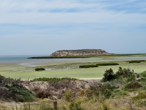 Auf dem Weg nach Puerto Pirámides 