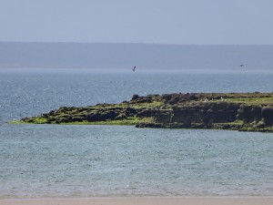 Auf dem Weg nach Puerto Pirámides 